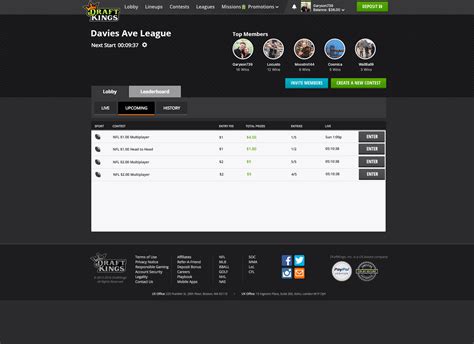 draftkings view live contests|DraftKings .